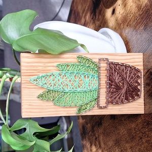 Succulent Handmade Nail Art